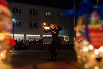 Światełko do nieba - fire show